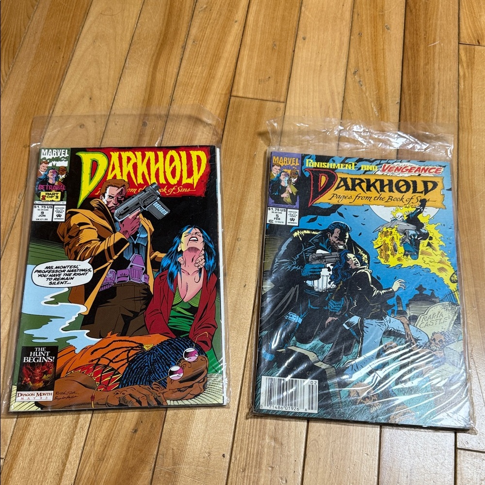 Darkhold Comic Book bundle 4 books